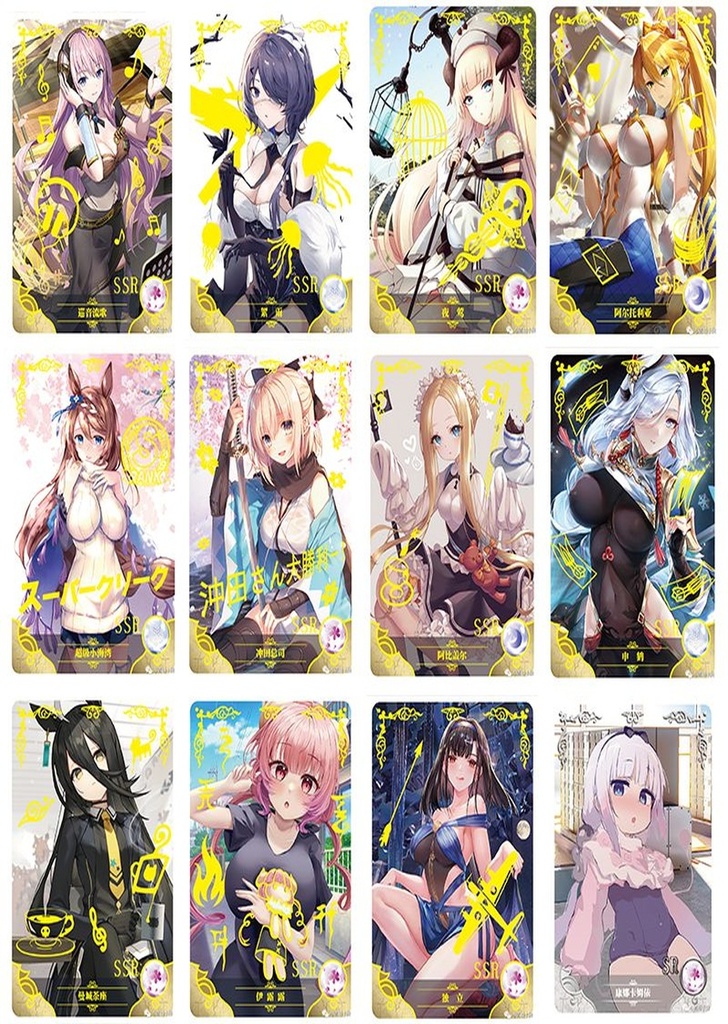 Cartas Waifus Goddess Story TCG Collection "Sobres"