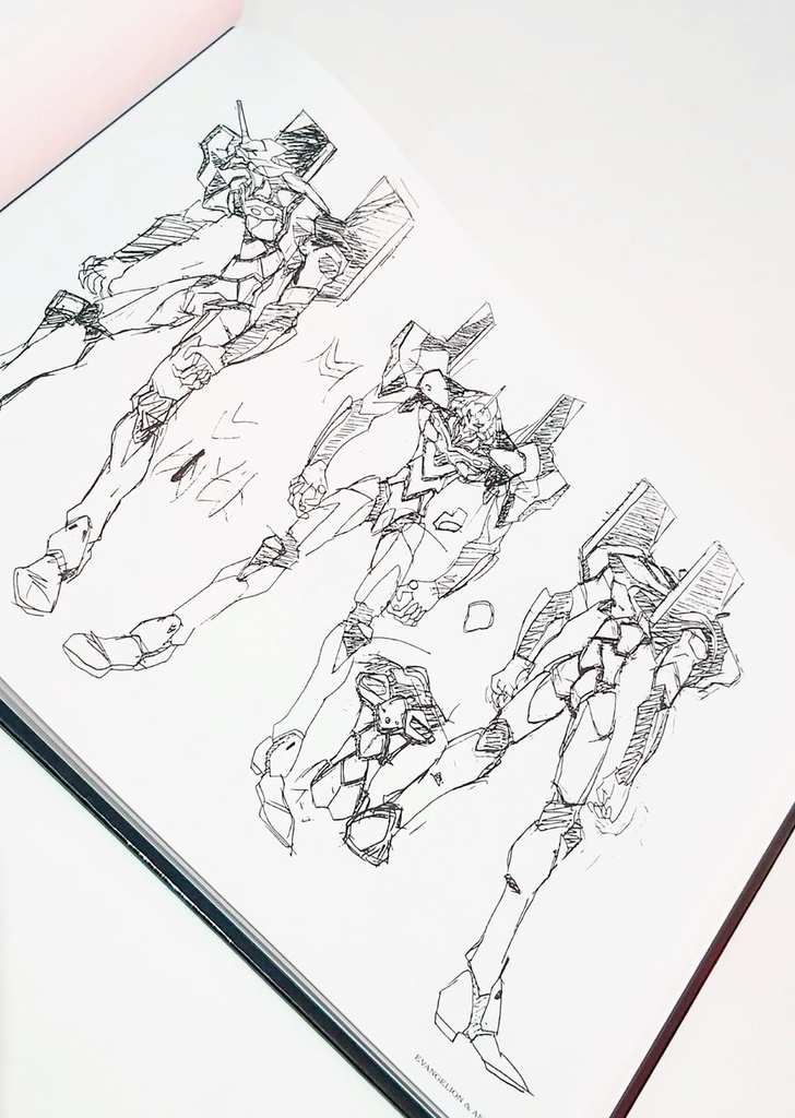 Artbook Evangelion "Libro de bocetos"