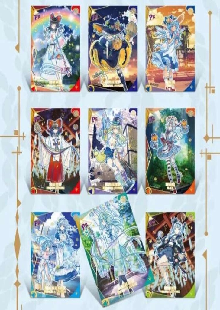 Cartas Waifus Beauty and Elegant Project Box