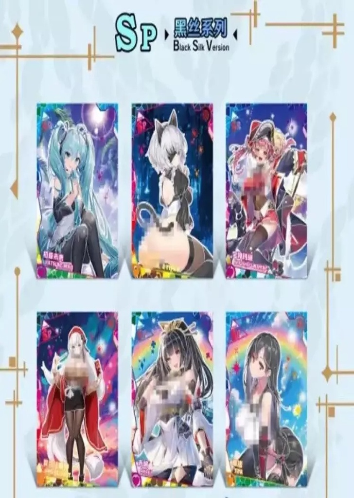 Cartas Waifus Beauty and Elegant Project Box