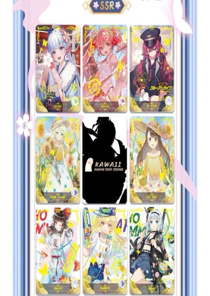 Cartas Waifus Goddess Story TCG Collection "Sobres"