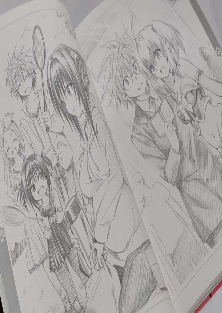 Artbook To love ru Harem Gold
