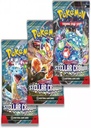 Pokémon TCG: Stellar Crown Paquete de 3 (3 paquetes de refuerzo y tarjeta promocional de aluminio)
