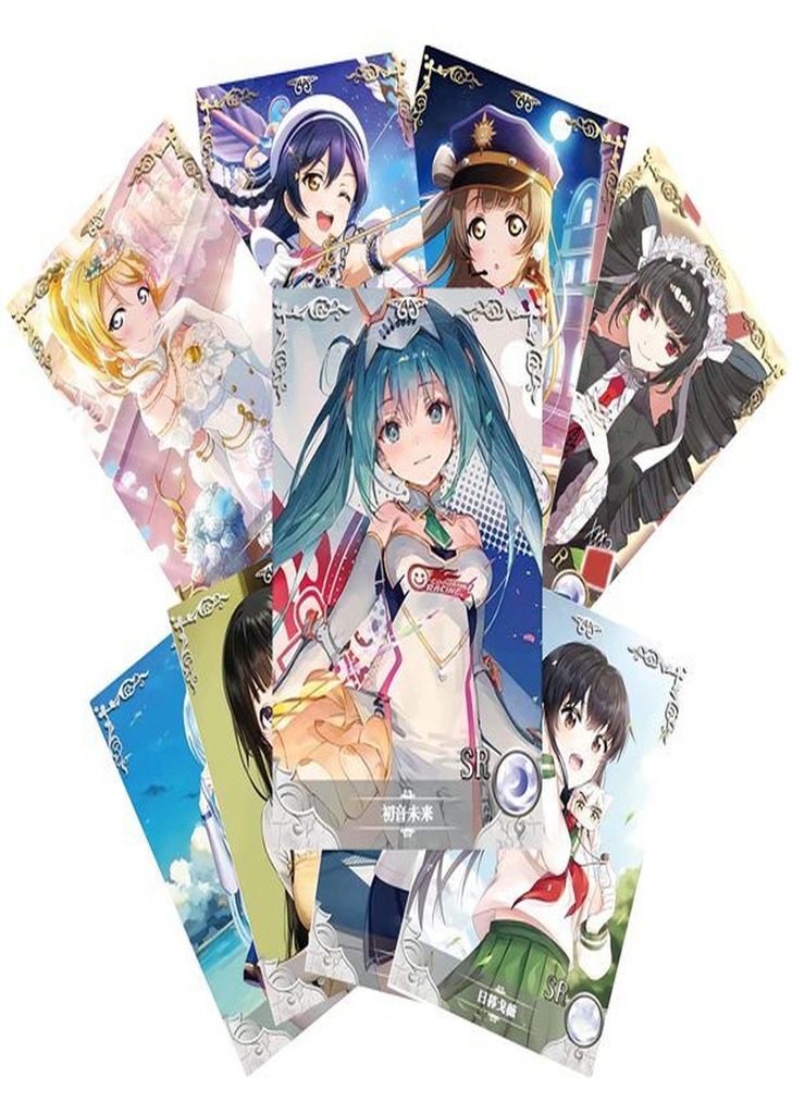 Cartas Waifus Goddess Story TCG Collection "Sobres"