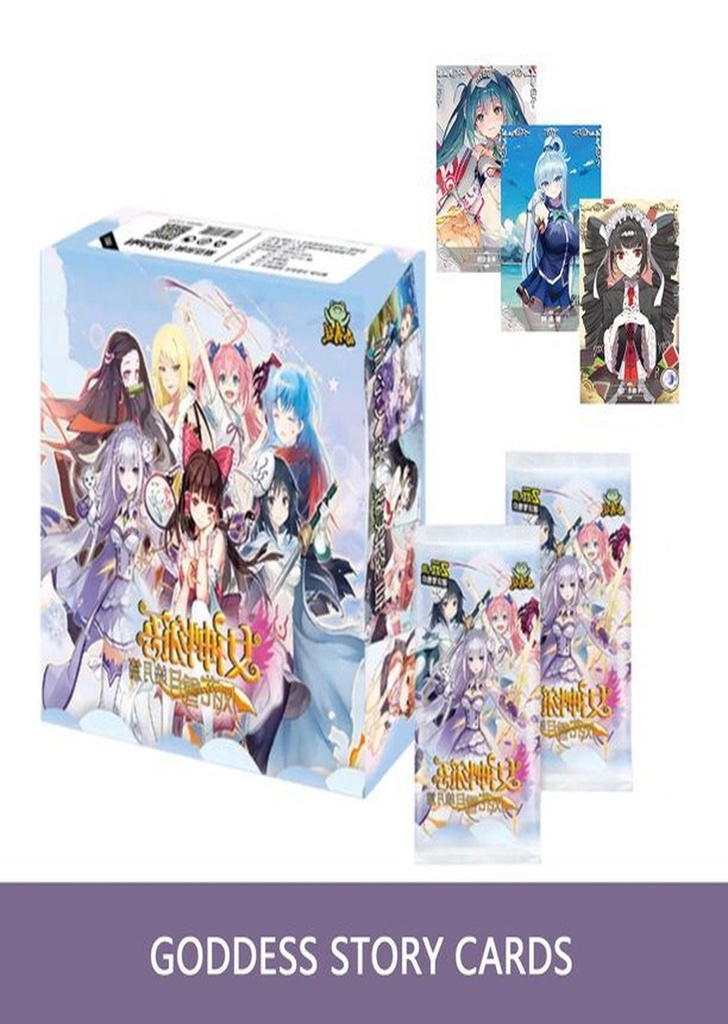 Cartas Waifus Goddess Story TCG Collection "Sobres"