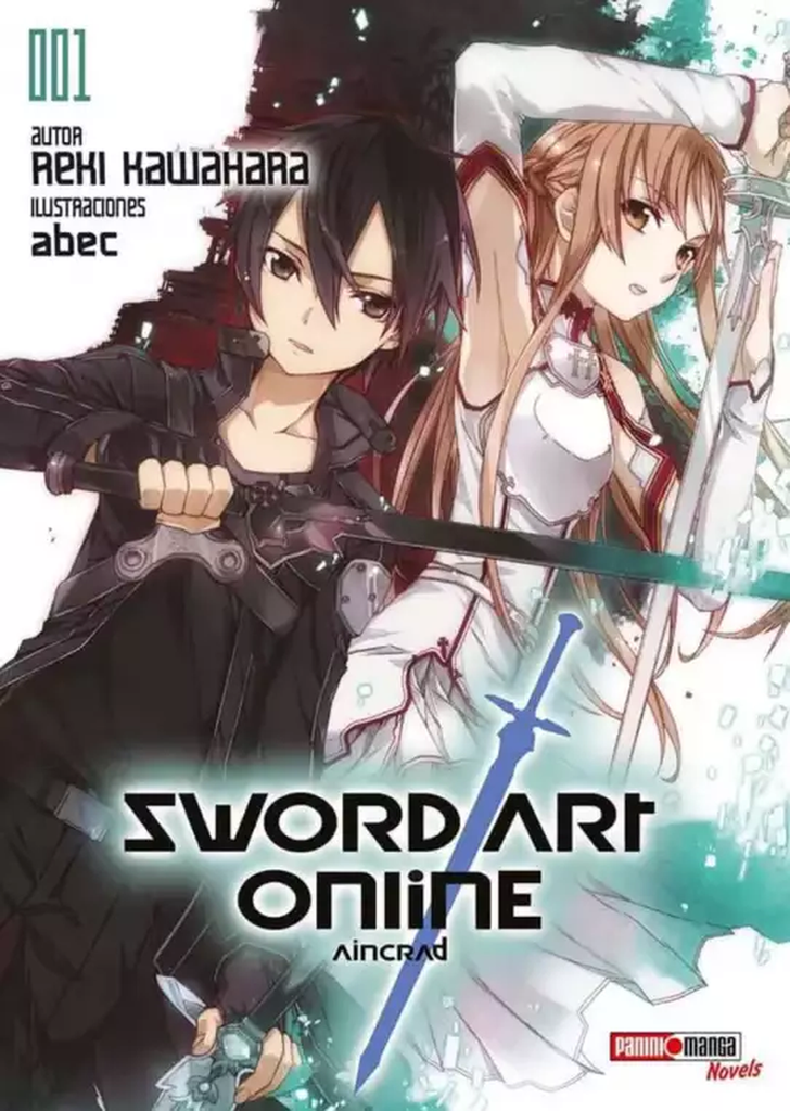 Sword Art Online Aincrad 1 Novela