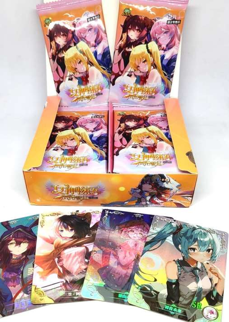Cartas Waifus Goddess Story TCG Collection "Sobres"