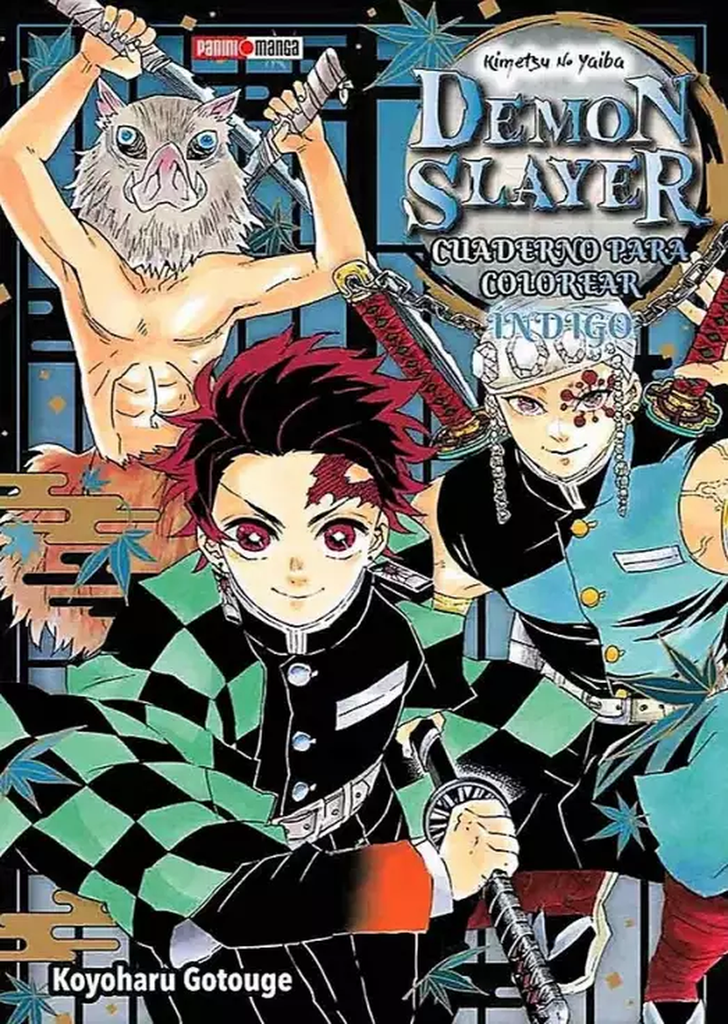 DEMON SLAYER CUADERNO PARA COLOREAR 04