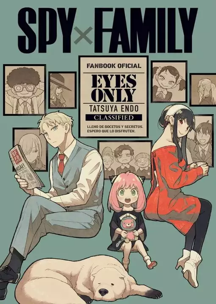 Spy X Family Eyes Only Fanbook Oficial