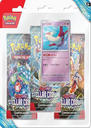 Pokémon TCG: Stellar Crown Paquete de 3 (3 paquetes de refuerzo y tarjeta promocional de aluminio)