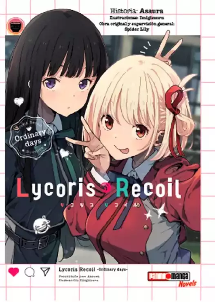 Lycoris Recoil Novela