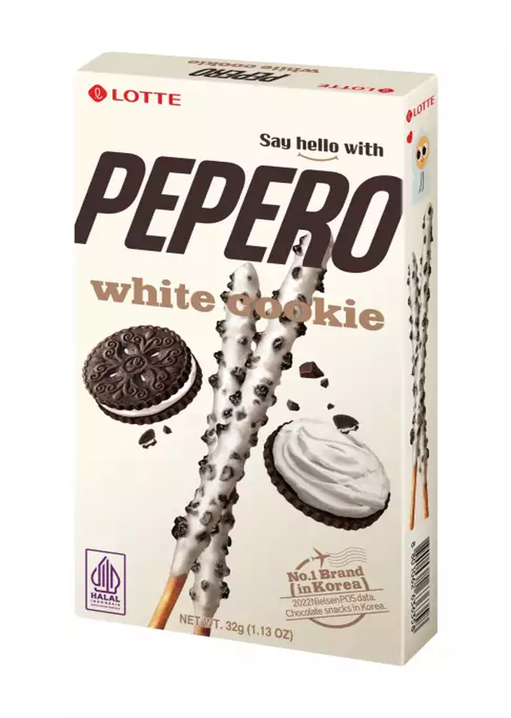 PEPERO WHITE COOKIE 37G