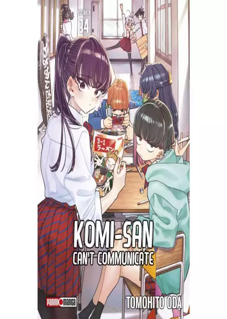 Panini Mx  Komi-San No Puede Comunicarse 34