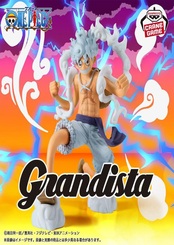 Figura One Piece Grandista Monkey D. Luffy (Gear 5)