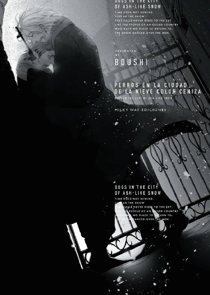 Perros en la Ciudad de la Nieve Color Ceniza