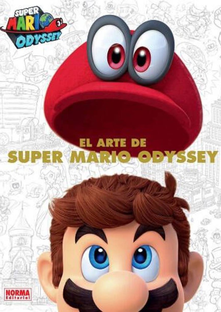 El ARTE DE SUPER MARIO ODYSSEY PREVENTA