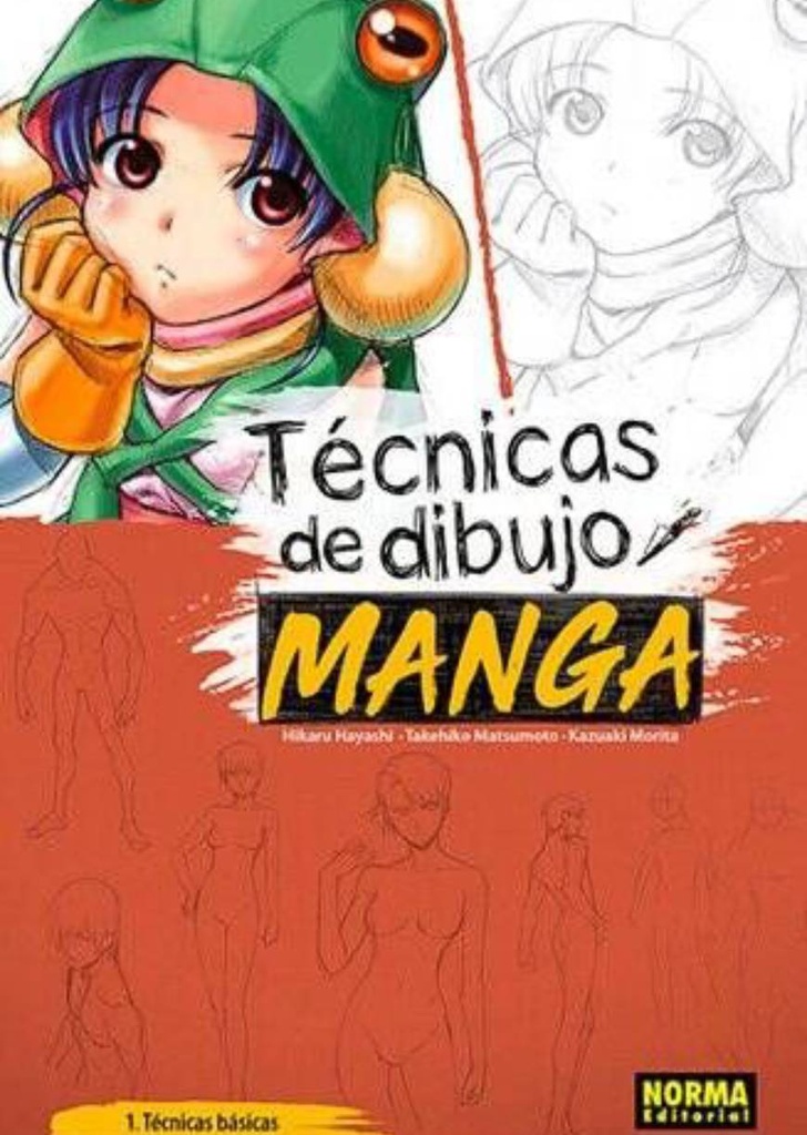 TÉCNICAS DE DIBUJO MANGA 01 PREVENTA