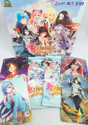 [MT-0-1137-2-1-1-2-1-1-2-1-1-1-1] Cartas Waifus Goddess Story TCG Collection "Sobres"