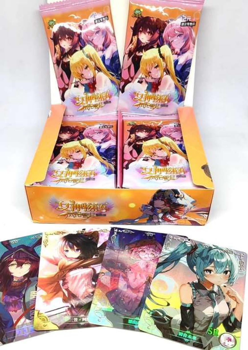 Cartas Waifus Goddess Story TCG Collection "Sobres"
