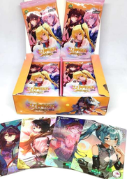 [MT-0-1137-2-1-1-2-1-1-2-1-1-1-1-2] Cartas Waifus Goddess Story TCG Collection "Sobres"