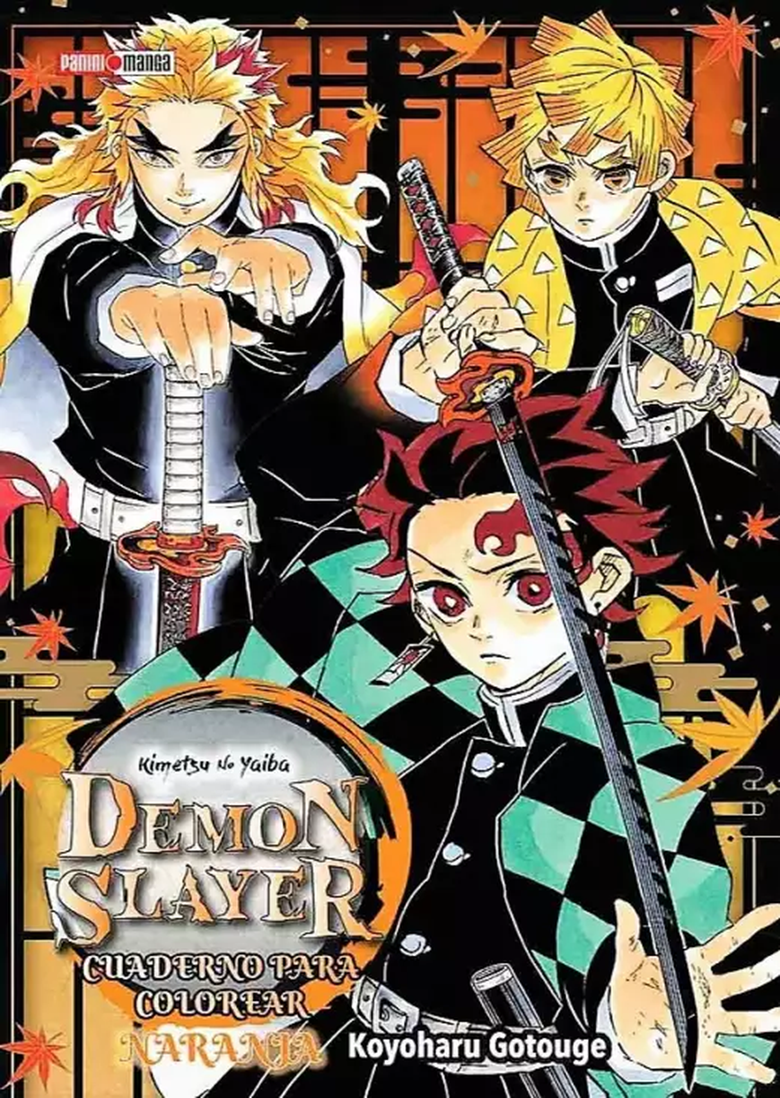 DEMON SLAYER CUADERNO PARA COLOREAR 03
