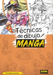 TÉCNICAS DE DIBUJO MANGA 05 PREVENTA
